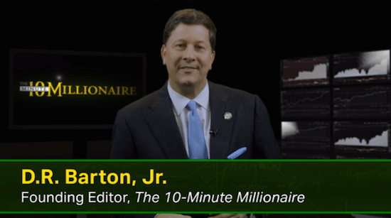 DR Barton Jnr 10 Minute Millionaire Founding Editor