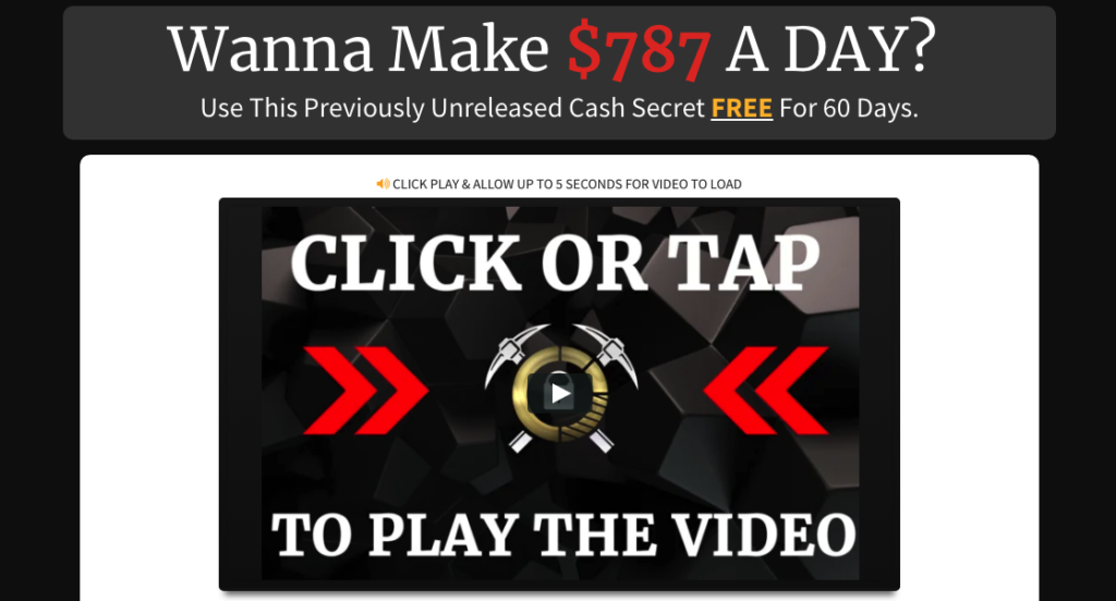 Secret Online Goldmine Wanna Make 787 A Day