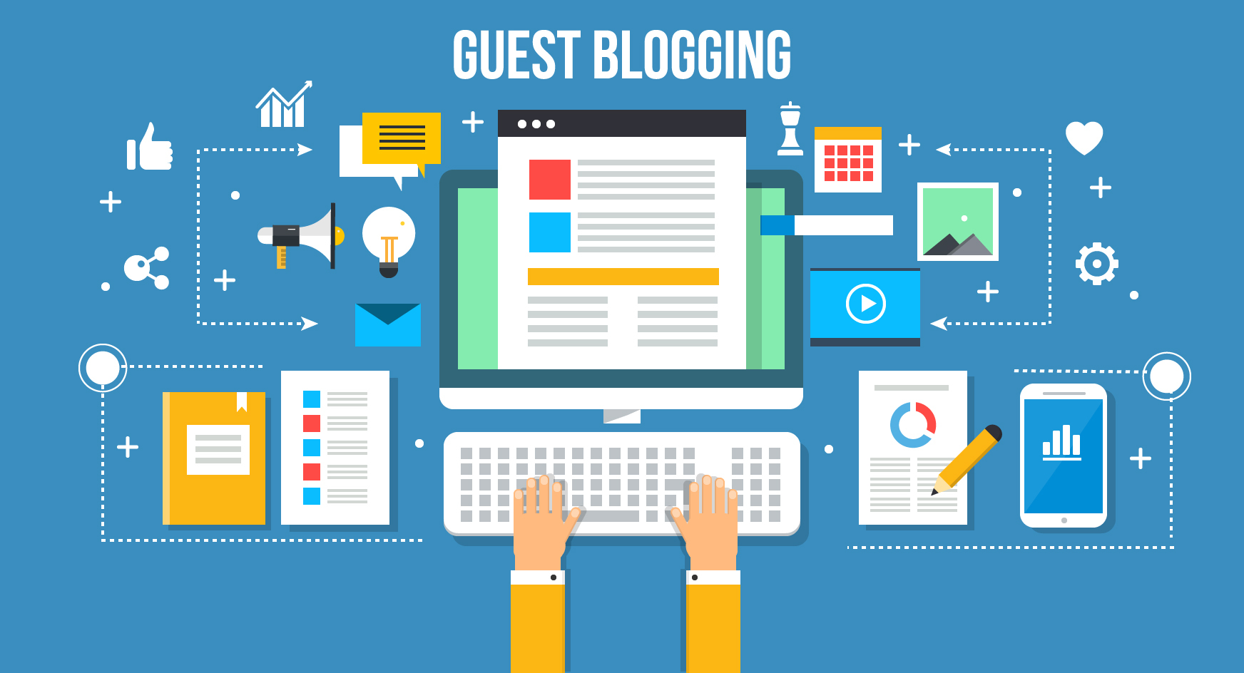 Make Money With Affiliate Marketing and Blogging - Guest Blogging