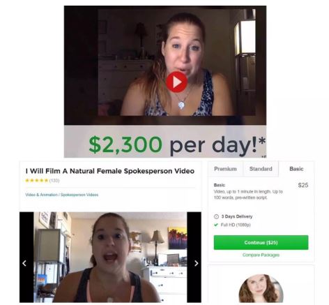 Affiliate Marketing 22 Minutes to Profits Fake Testimonial & Fiverr Post