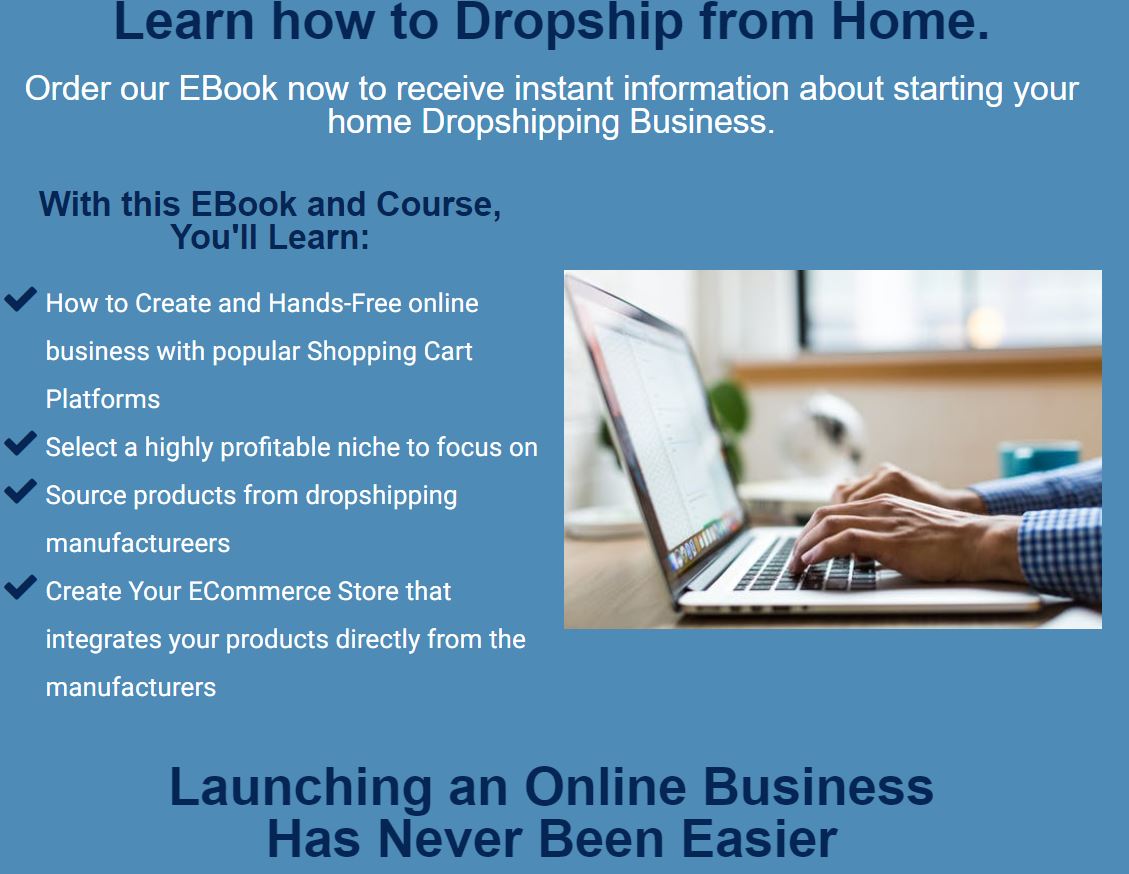 Affiliate Marketing My Home Cash Club Drop Shipping Website