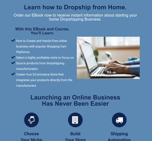 Affiliate Marketing Your New at Home Career Drop Shipping Website