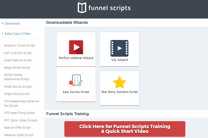 Affiliate Marketing ClickFunnels Funnel Scripts Back End