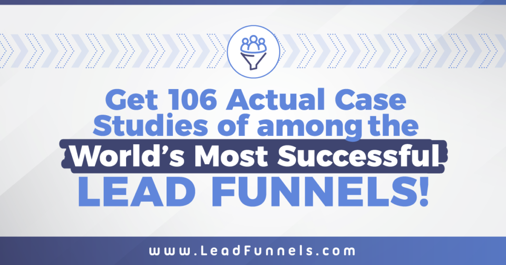 Affiliate Marketing ClickFunnels Lead Funnels 106 Case Studies