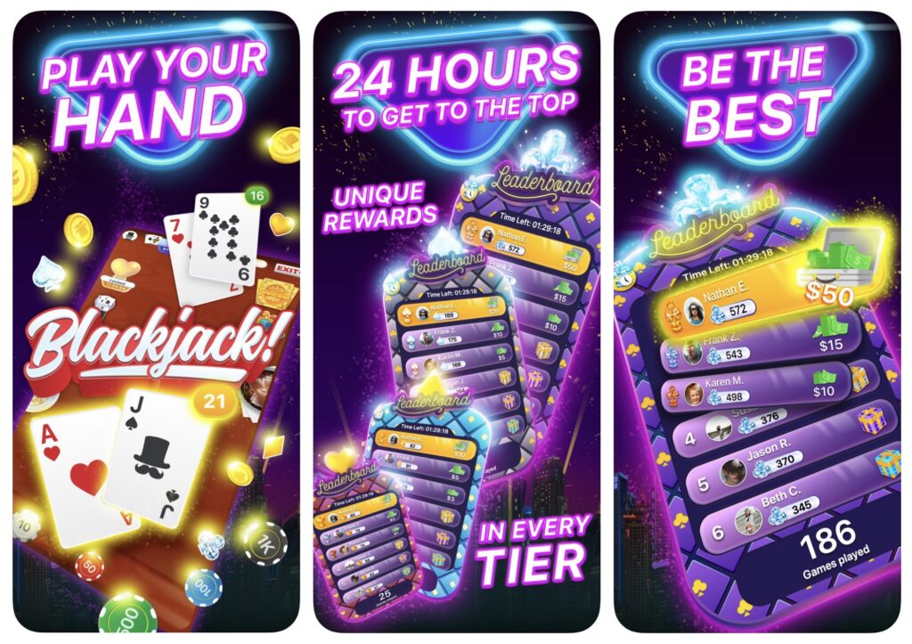 Make Money Online Lucky Day App iOS Lucky Day BlackJack Royale