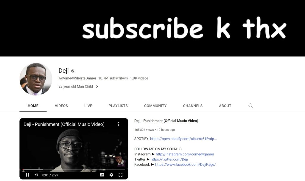 Deji Net Worth