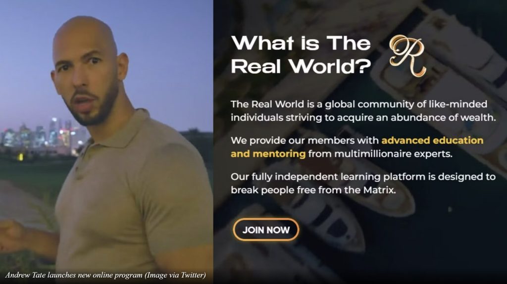 How Did Andrew Tate Make His Money The Real World The Real World