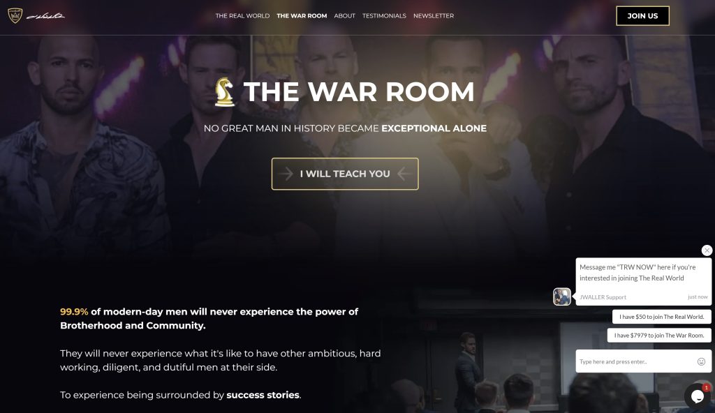Justin Waller Networth The Real World and The War Room