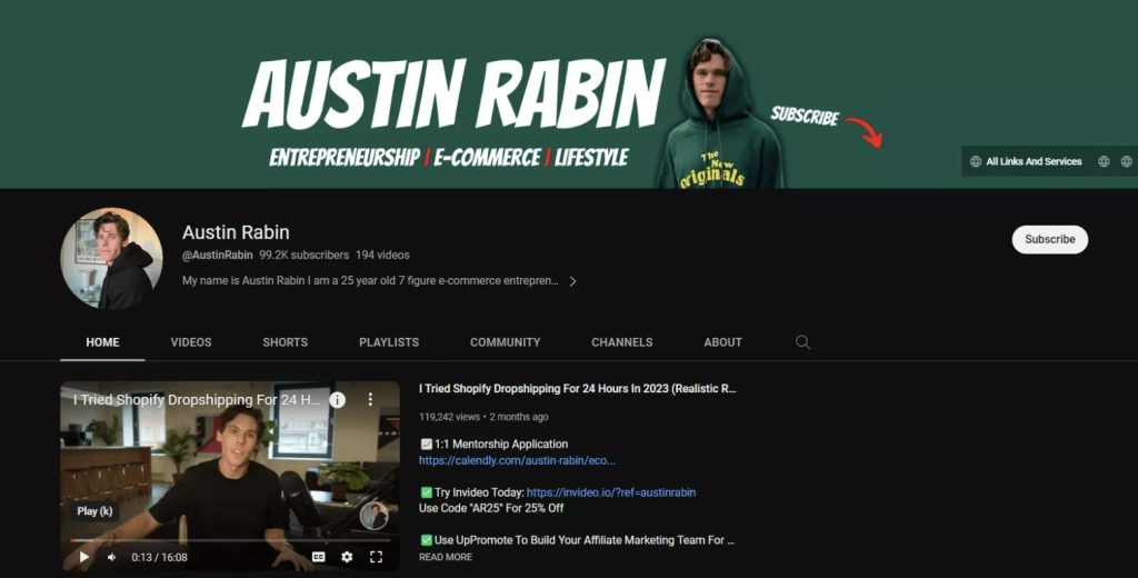 Austin Rabin Ecom Remastered Review YouTube