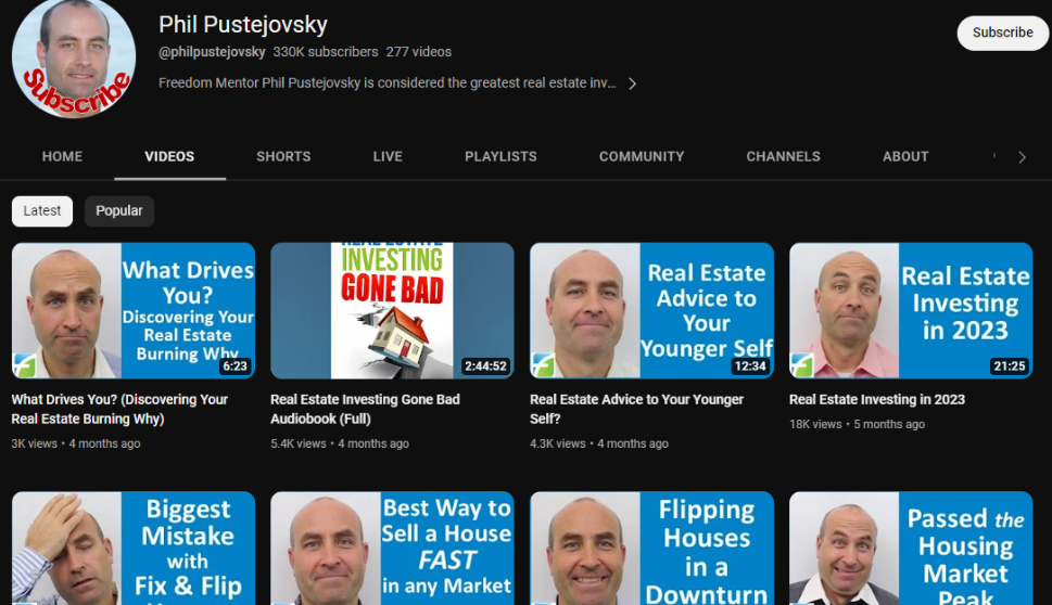 Phil Pustejovsky Freedom Mentor Legit YouTube